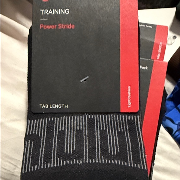 lululemon athletica Black Training Socks 3 Pair Pack - Picture 4 of 4